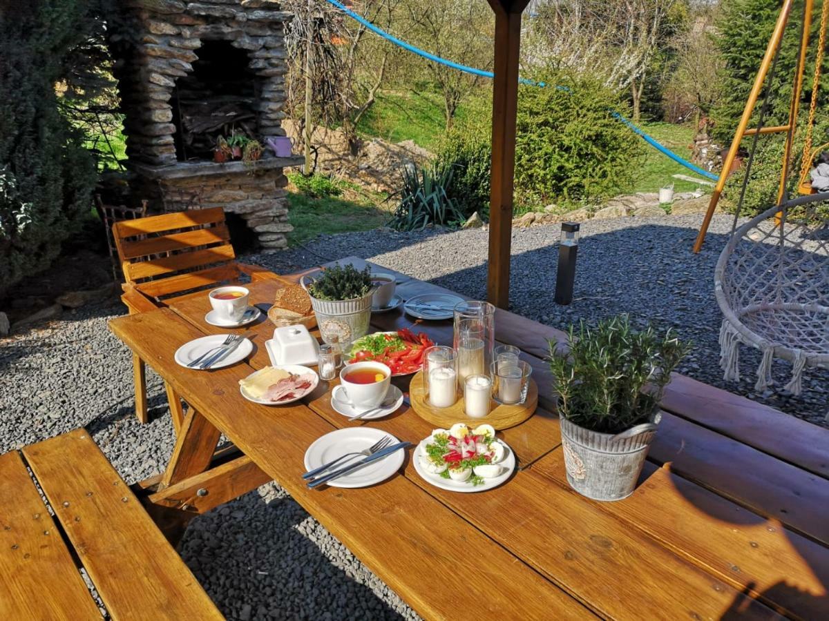 Agroturystyka U Kozdryka Leśna Buitenkant foto
